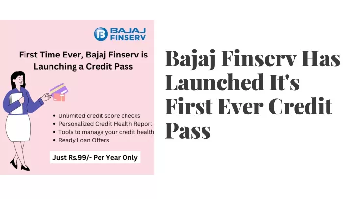 bajaj finserv has launched it s first ever credit