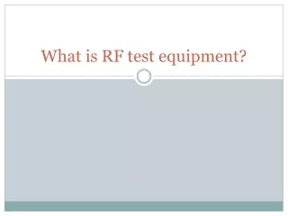 rf-test-equipment
