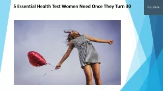 5 Essential Health Test Women Need Once They Turn 30