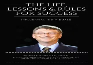 [PDF] Bill Gates: The Life, Lessons & Rules For Success Kindle