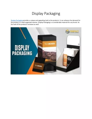 Display Packaging