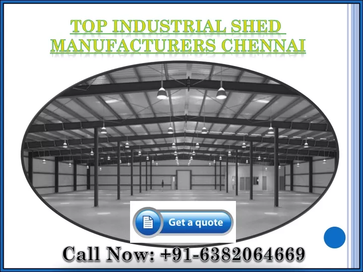 top industrial shed manufacturers chennai