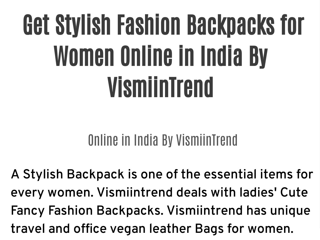 Stylish Fashion Accessories for Women