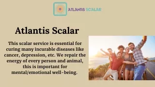 Improve Your Life with Depression Relief Services - Atlantis Scalar