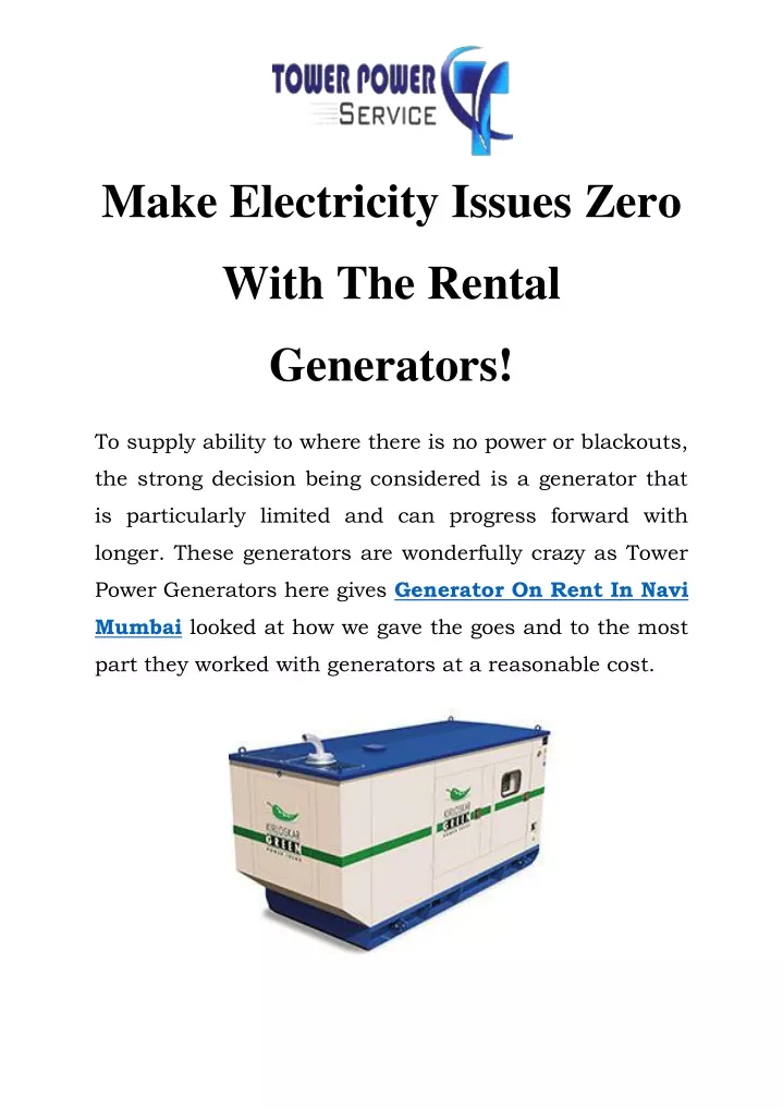 make electricity issues zero