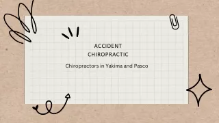 Accident Chiropractors