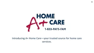 Get Quality In Home Care Services in Williamsport, PA