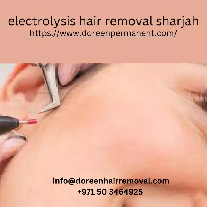 electrolysis hair removal sharjah https