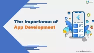 The Importance of App Development