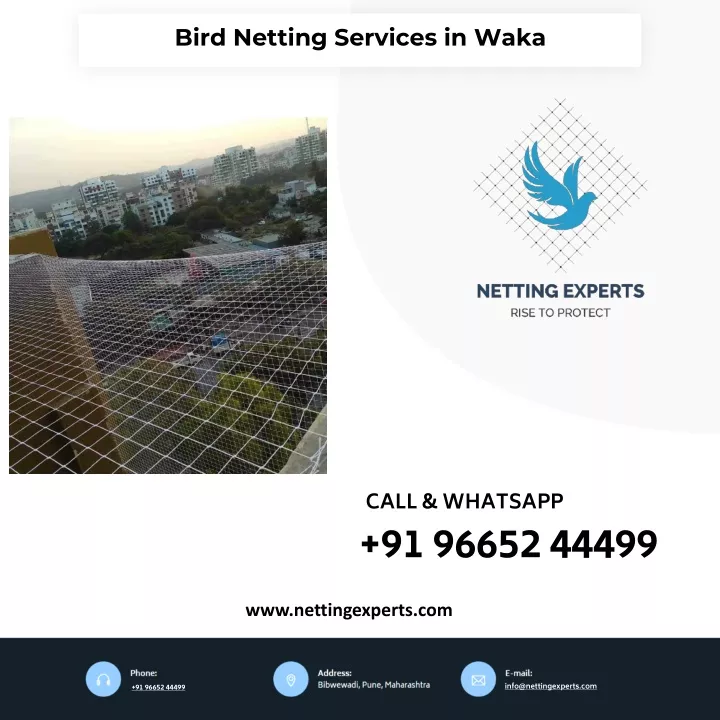 bird netting services in waka