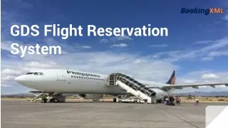 gds flight reservation system