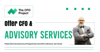 Best Institute for Online Offer CFO & Advisory service