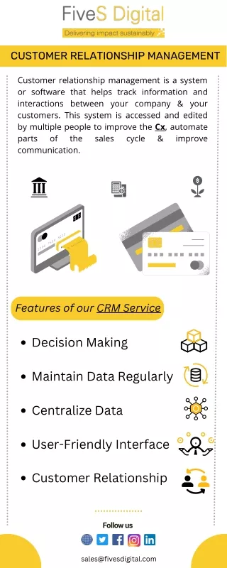 Customer relationship management (crm) services