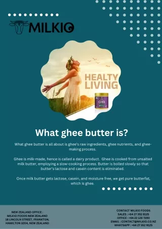 What ghee butter is?