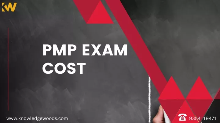 pmp exam cost
