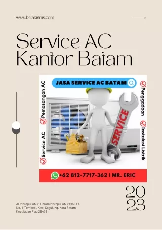 Service AC Kantor Batam