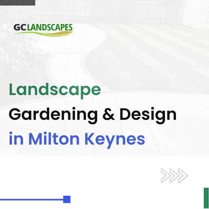 landscape gardening design in milton keynes