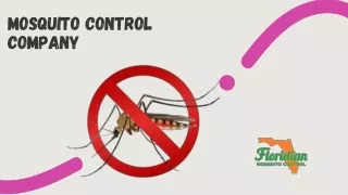 Hire a Reliable Mosquito control company