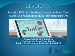 Powerful SEO Link Building Strategies to Boost Your Search Engine Rankings Build Your Brand Part One