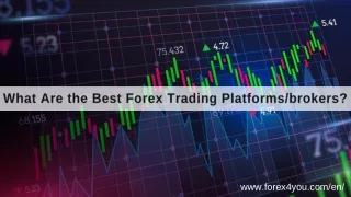 What Are the Best Forex Trading Platforms/brokers?