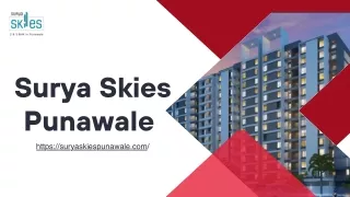 2 & 3 BHK Flats for sale in Punawale Pune- Suryaskiespunawale