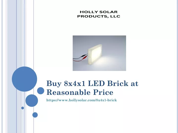 buy 8x4x1 led brick at reasonable price