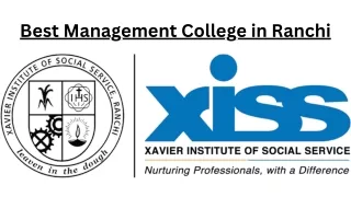 best management college in ranchi