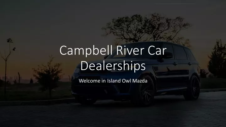 campbell river car dealerships