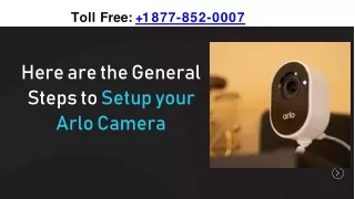 How to Arlo Camera Setup | Arlo App Login: Toll Free  1 877-852-0007