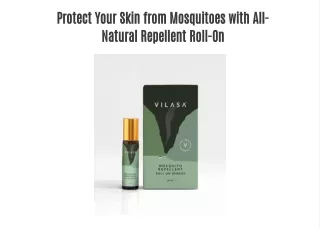 Say Goodbye to Mosquito Bites with Our Long-Lasting Repellent Roll-On