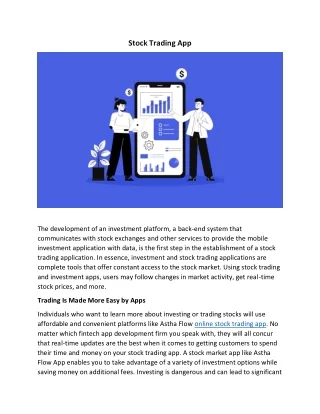 Stock Trading App