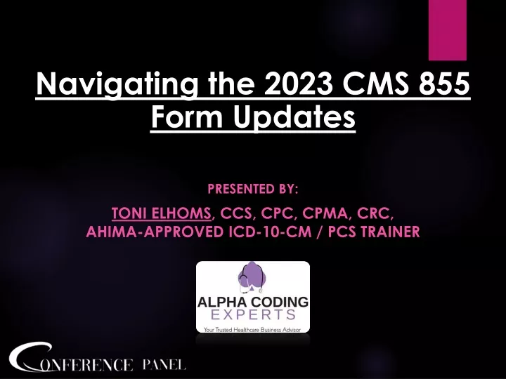 Navigating The 2023 Cms 855 Form Updates N 