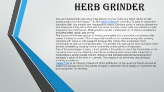 Herb Grinder