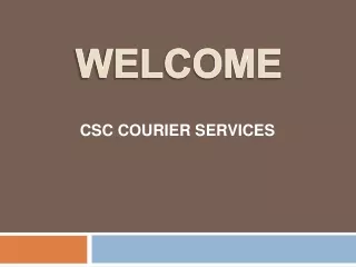 welcome