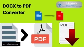 Buy DOCX to PDF Converter