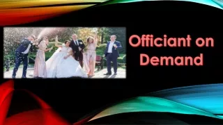 Do You Want A Wedding Officiant In Los  Angeles?
