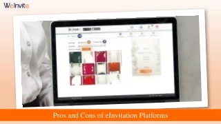 pros and cons of ei nvitation platforms