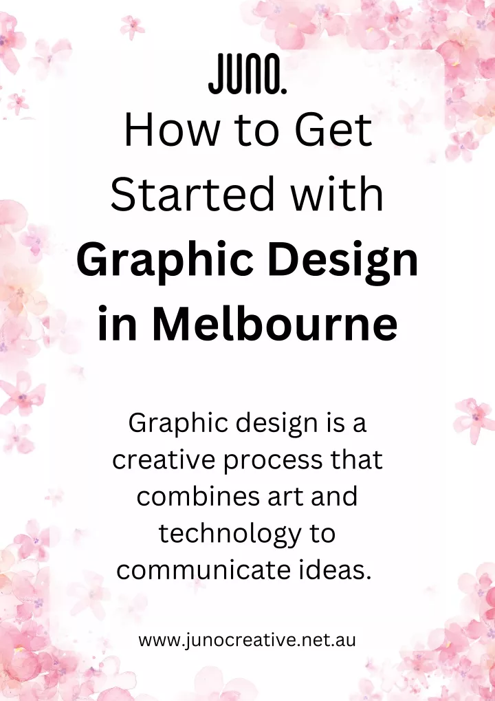 how to get started with graphic design