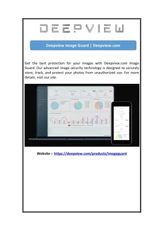 Deepview Image Guard | Deepview.com