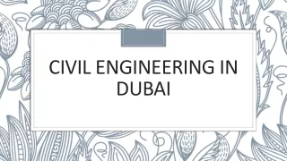 civil engineering in dubai