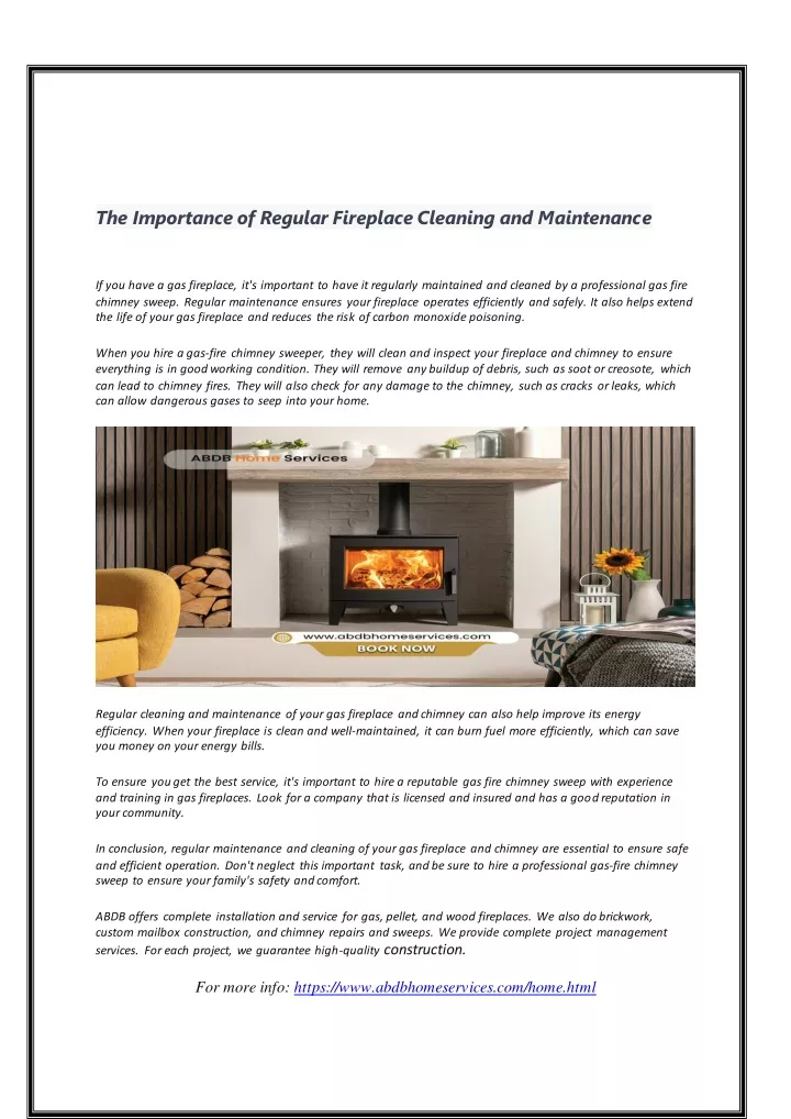 the importance of regular fireplace cleaning