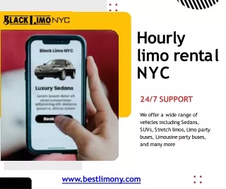 hourly limo rental NYC