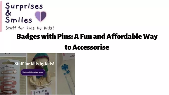 badges with pins a fun and affordable