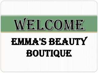 welcome