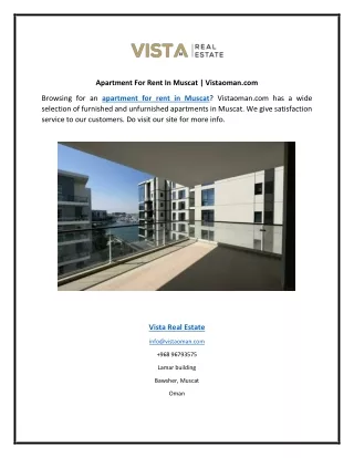 apartment for rent in muscat vistaoman com