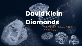 David Klein Diamonds | Premier Diamond Company