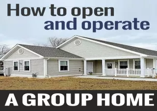 get [pdf] ‹download› How to Open and Operate A Group Home