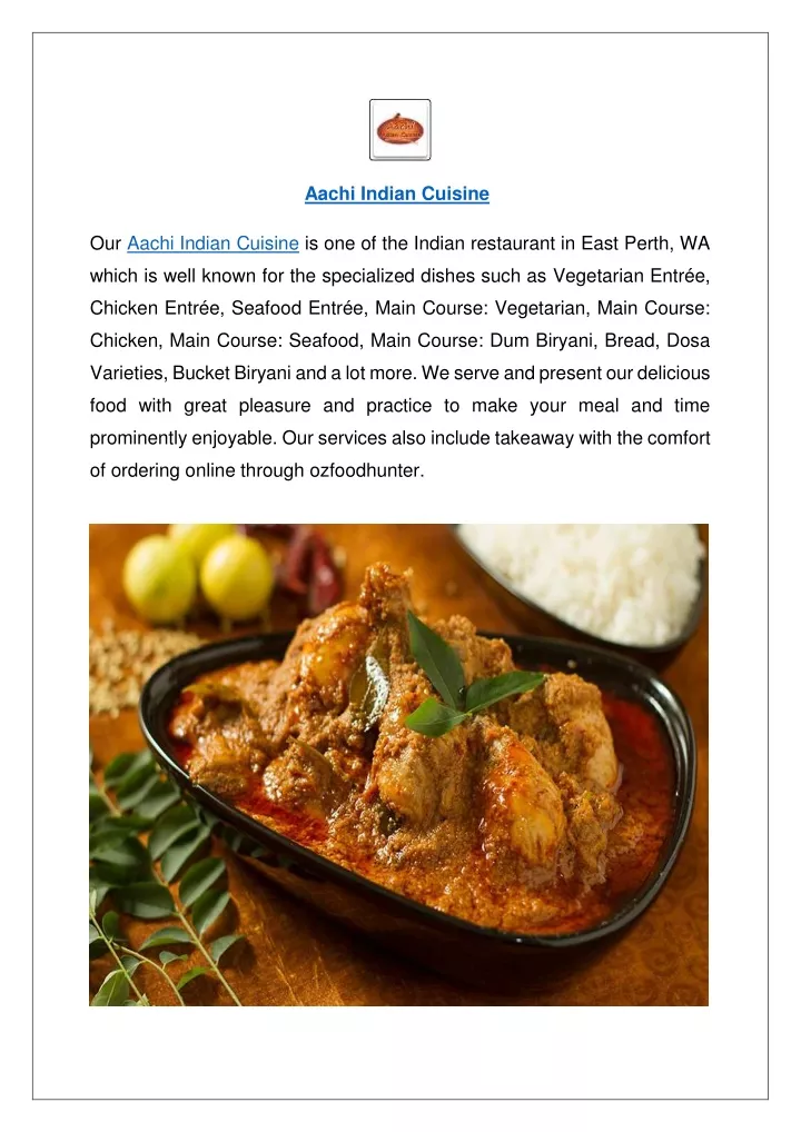 aachi indian cuisine our aachi indian cuisine