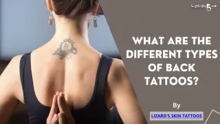 What Are The Different Types Of Back Tattoos?