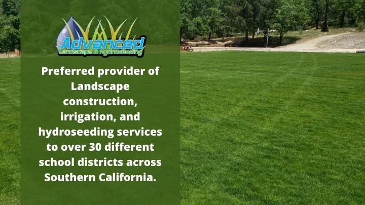 preferred provider of landscape construction